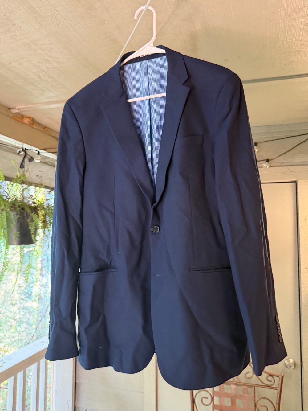 Egara Navy Sport Coat Blazer